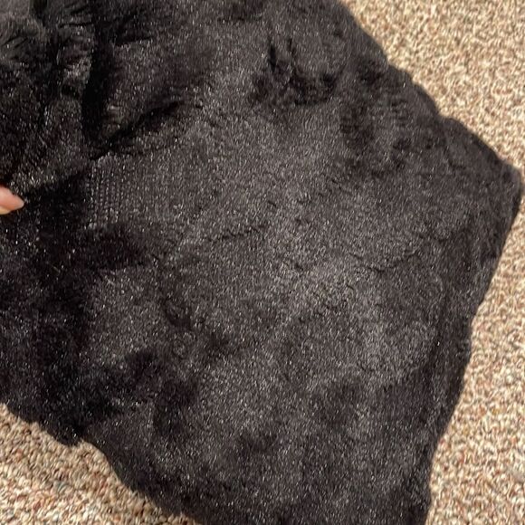 20x20 Black Velvet Boho Pillows - Picture 2 of 3